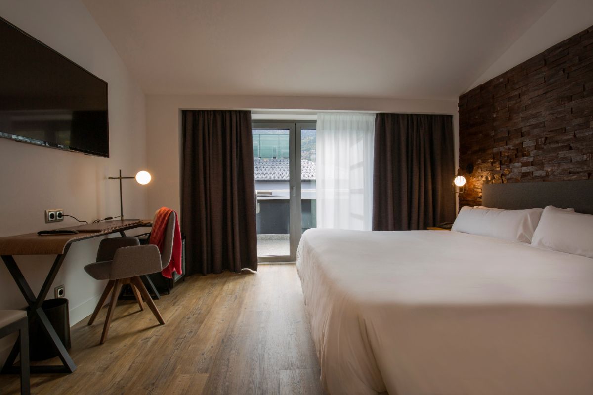 Habitación Deluxe con terraza Hotel Yomo Cèntric Andorra